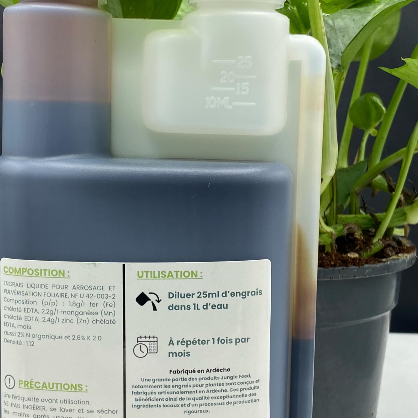 Engrais bio plantes d’intérieur et plantes rares - 500ml