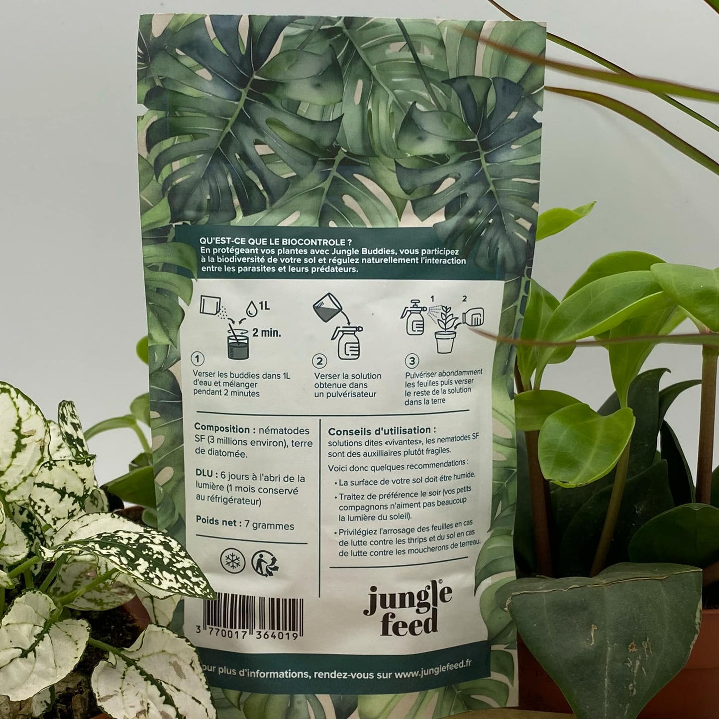 Anti thrips, moucheron de terreaux, cochenille farineuse - 6 à 12 plantes - jungle buddies