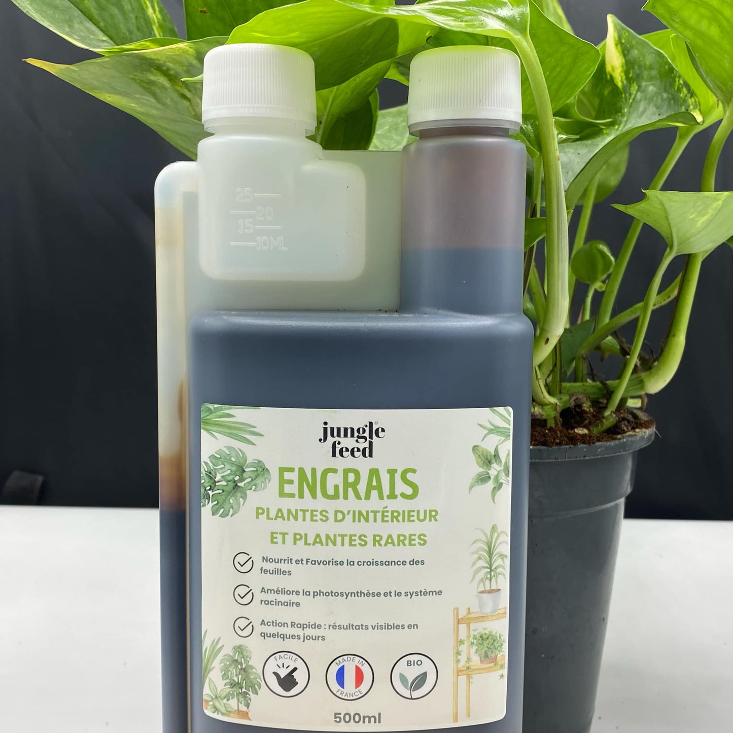 Engrais bio plantes d’intérieur et plantes rares - 500ml