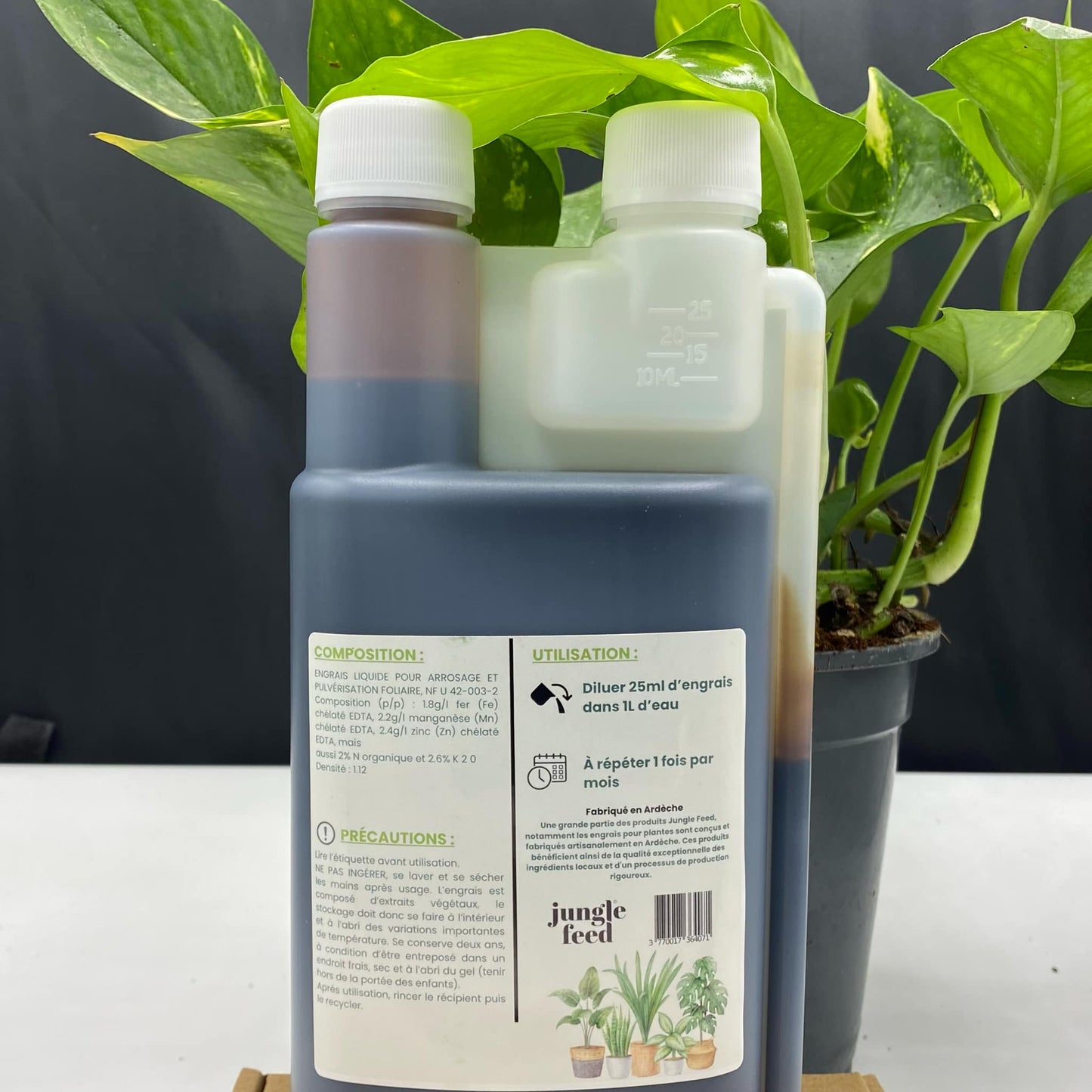 Engrais bio plantes d’intérieur et plantes rares - 500ml