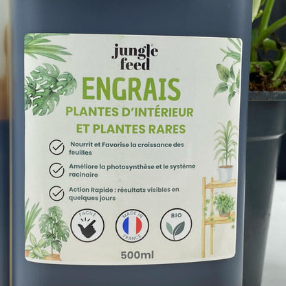 Engrais bio plantes d’intérieur et plantes rares - 500ml