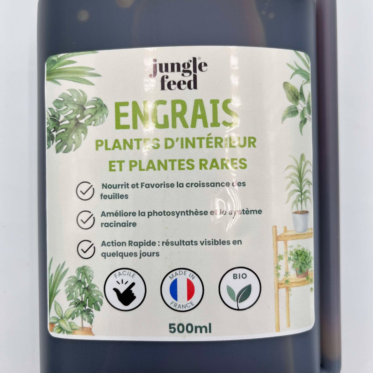 Engrais bio plantes d’intérieur et plantes rares - 500ml