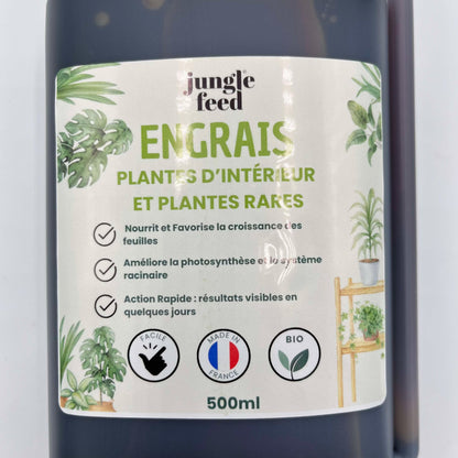 Engrais bio plantes d’intérieur et plantes rares - 500ml