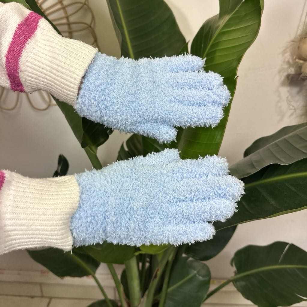 Gants de Nettoyage en Microfibre - Douceur et Efficacité pour Vos Plantes