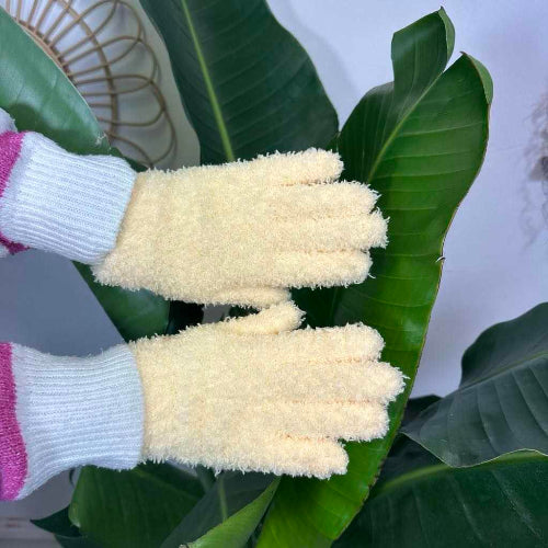 Gants de Nettoyage en Microfibre - Douceur et Efficacité pour Vos Plantes