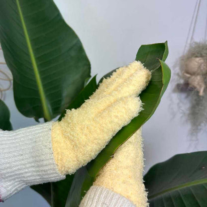 Gants de Nettoyage en Microfibre - Douceur et Efficacité pour Vos Plantes