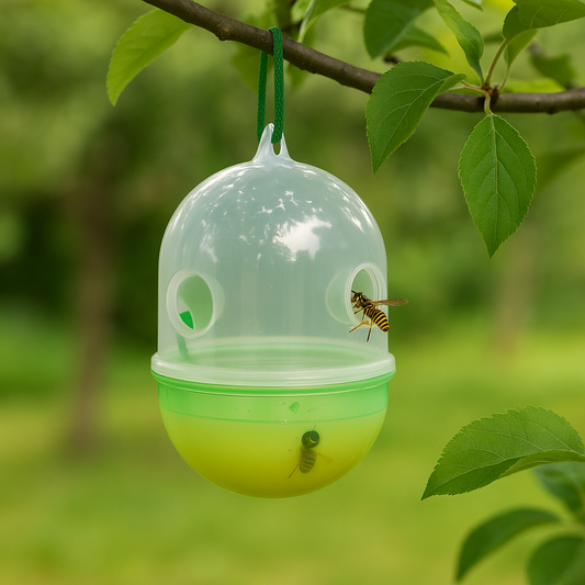 🐝 Piège à Insectes Écologique – Réutilisable et Facile à Suspendre