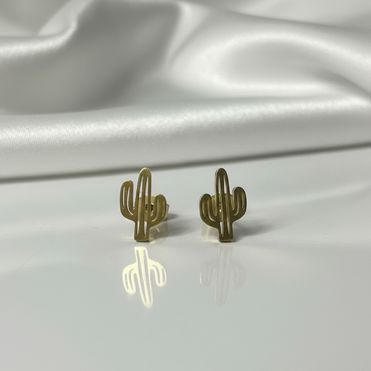 Mini Boucles d'Oreilles Cactus