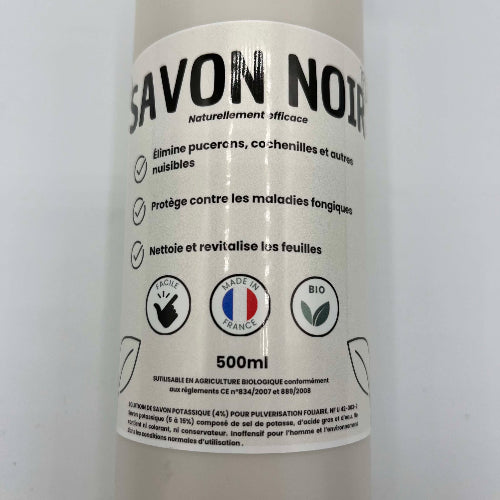 savon noir jungle feed 500 ml vue étiquette explication 