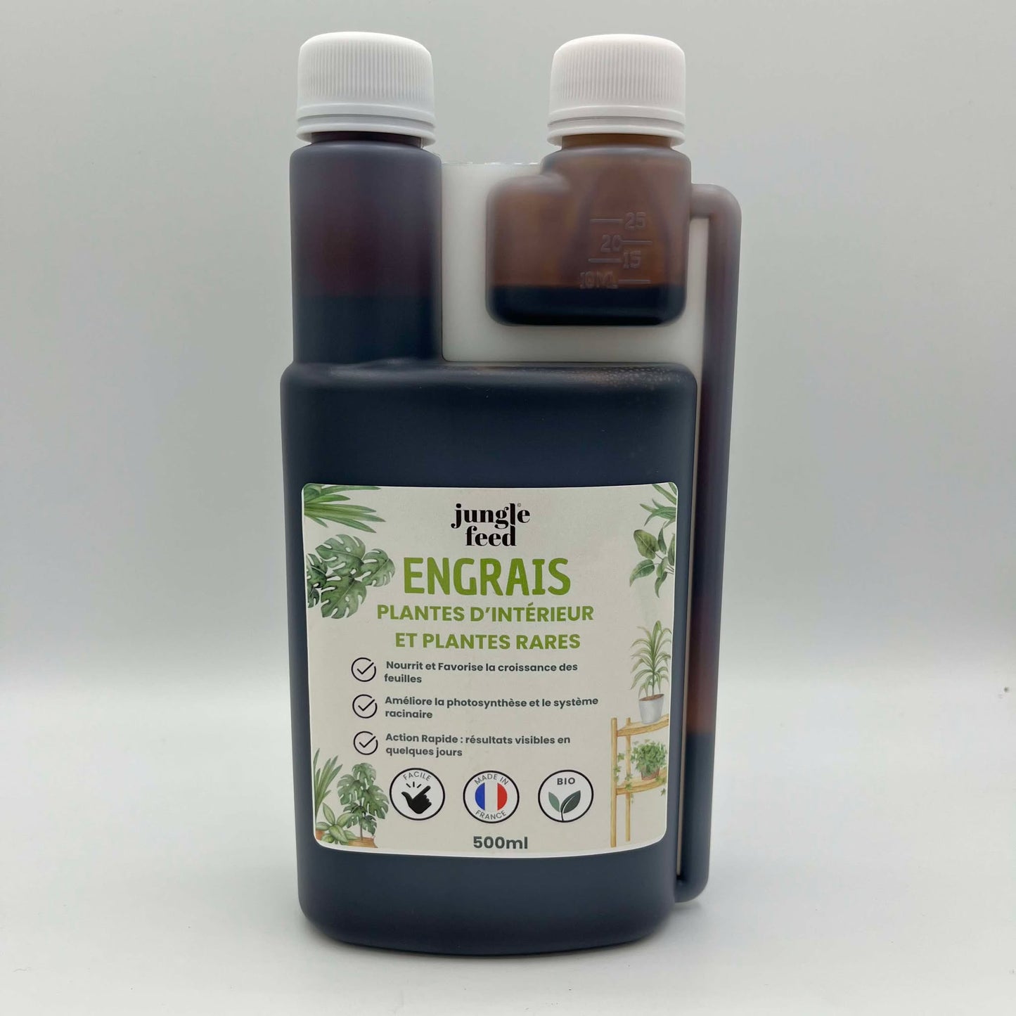 engrais liquide plantes intérieur bouteille de 500ml