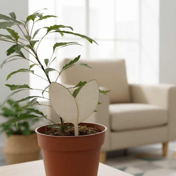 Holzetiketten zur Benennung Ihrer Pflanzen