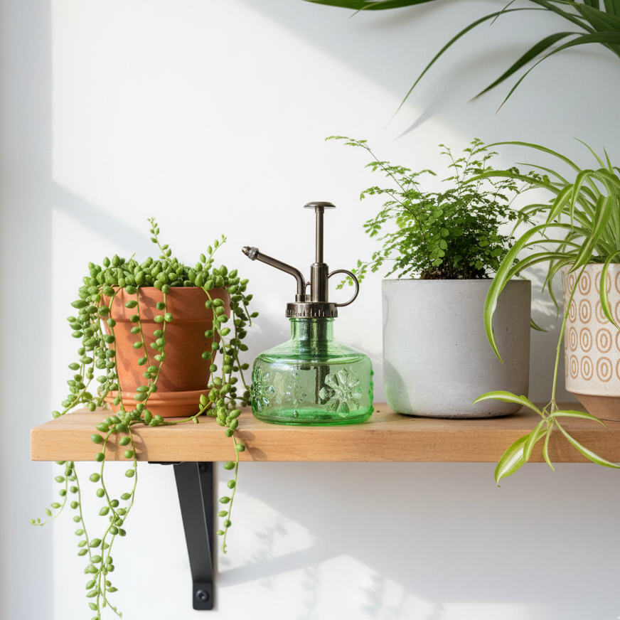 Vaporisateur pour plantes en verre