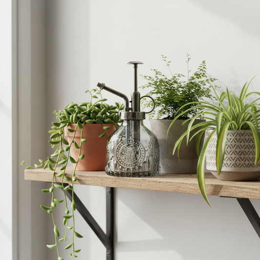 Pflanzensprühflasche aus Glas